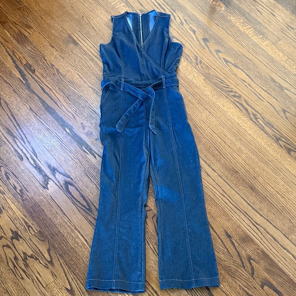Guess Blue Denim Jumpsuit
